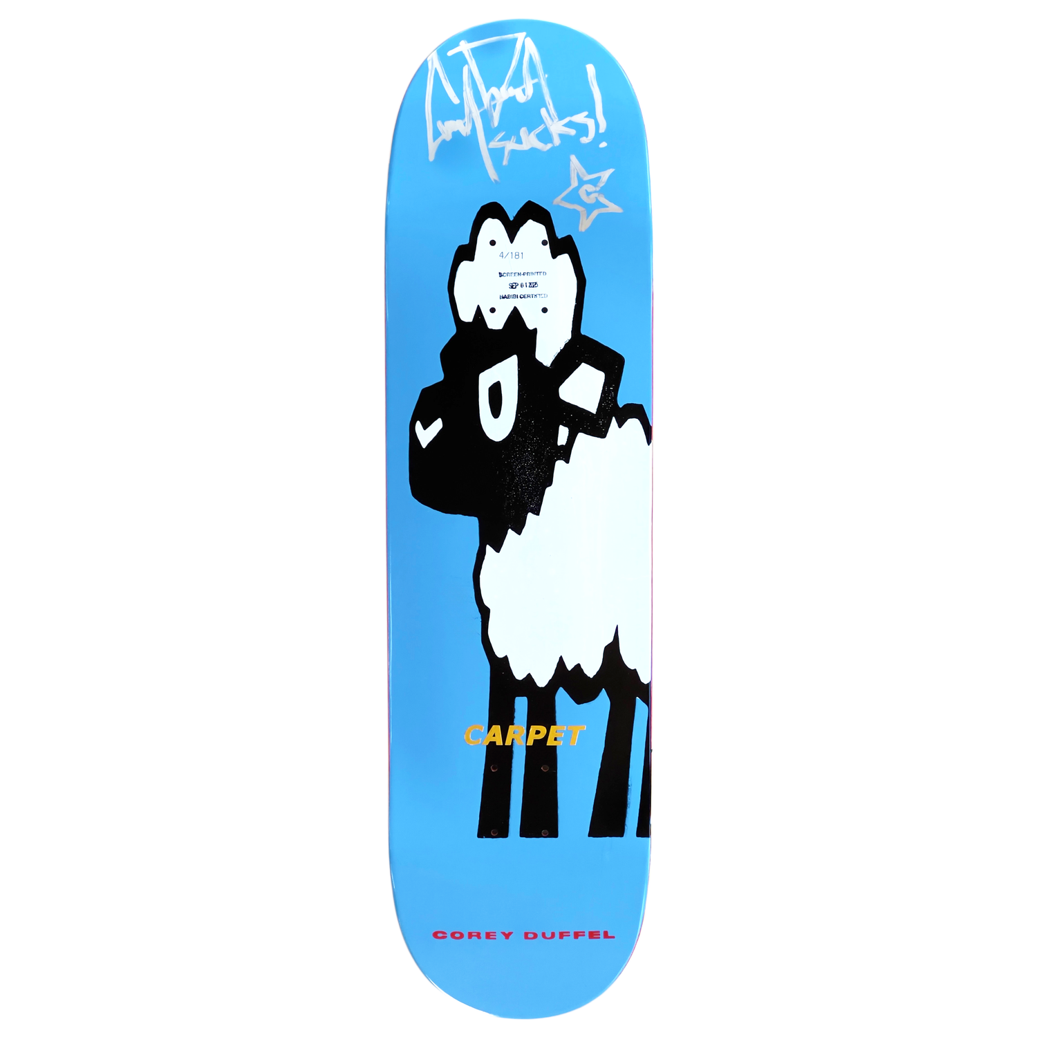 Corey Duffel Guest Pro Deck — Carpet Company